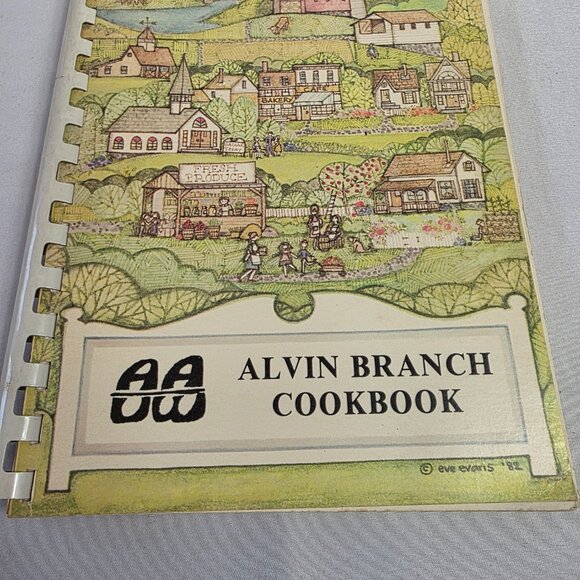 Vintage Cookbook American Association of University Women Alvin Branch Texas - Picture 2 of 16